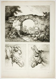 Tavola quattordici di 38 da Oeuvres de J. B. Huet