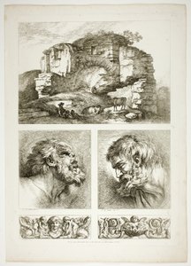 Tavola dieci di 38 da Oeuvres de J. B. Huet