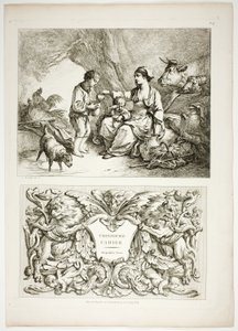 Tavola tredici di 38 da Oeuvres de J. B. Huet