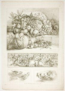 Tavola tre di 38 da Oeuvres de J. B. Huet