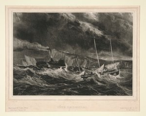 Costa di Dover da Jean Baptiste Isabey