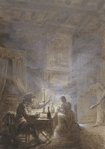 Il camino fumante da Jean Baptiste Isabey