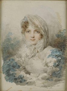 Ritratto di Ekaterina Pavlovna Bagration 1783-1857, nata Skavronska da Jean Baptiste Isabey