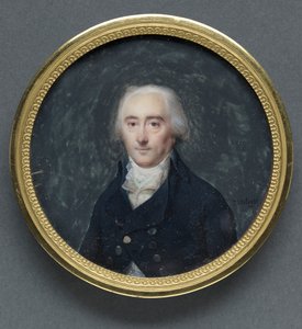 Ritratto di un uomo, primi anni 1790 da Jean Baptiste Isabey