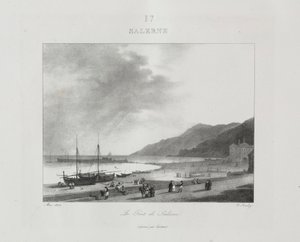 Viaggio in Italia nel 1822, 1833 da Jean Baptiste Isabey