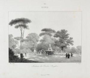 Viaggio in Italia nel 1822, 1833 da Jean Baptiste Isabey