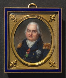 Ritratto di Luigi XVIII, c. 1822 da Jean Baptiste Jacques Augustin
