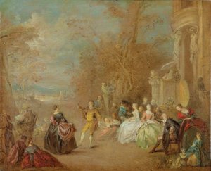 La danza campestre da Jean Baptiste Joseph Pater