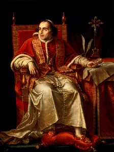Ritratto di Papa Pio VII, 1817 da Jean Baptiste Joseph Wicar