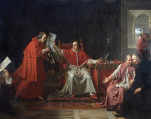 Firma del Concordato tra Francia e Santa Sede, da Papa Pio VII (1742 - 1823), 15 agosto