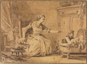 Sollecitudine Materna da Jean Baptiste Le Prince