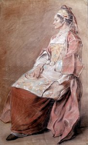Contadino russo che disegna sangue da Jean Baptiste Leprince