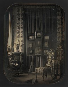 [Il Salone del Barone Gros], 1850-57 da Jean Baptiste Louis Gros