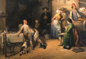 Preso in pieno sonnellino, 1842 da Jean Baptiste Madou