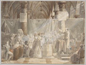 Un battesimo nella Francia rivoluzionaria da Jean Baptiste Mallet