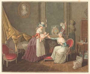 La colazione di Fanfan da Jean Baptiste Mallet after Henri Nicolas van Gorp