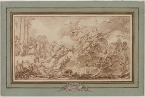 Borea rapisce Oreithyia, c. 1755-1760
