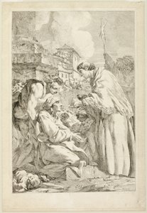 San Carlo Borromeo benedice gli appestati