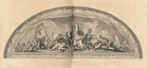 La Germania, Centro del Salone della Guerra accanto alle Camere del Re [pl. 37] da Jean Baptiste Masse