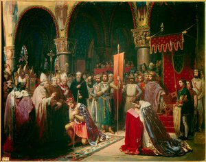 Re Luigi VII (1120-1180) prende l