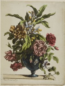 Vaso di fiori da Jean Baptiste Monnoyer