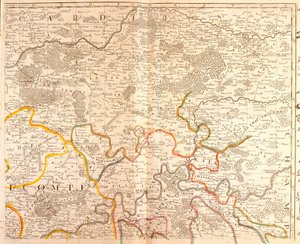Mappa del nord-est dell