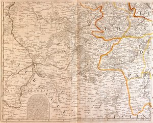 Mappa del Sud-Ovest dell