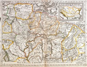 Mappa della parte nord-orientale del Regno d