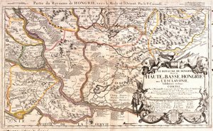 Mappa della parte orientale del Regno d