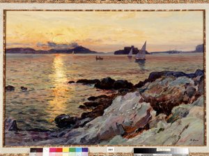 Tramonto sul Frioul da Jean Baptiste Olive