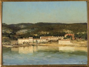 Veduta della città di Carry le Rouet nelle Bouches du Rhone da Jean Baptiste Olive