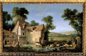 La fattoria da Jean Baptiste Oudry