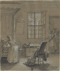 Ragotin nel baule da Jean Baptiste Oudry
