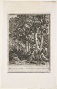 Il drago dalle molte teste, Favola XII, c. 1753-1755 da Jean Baptiste Oudry