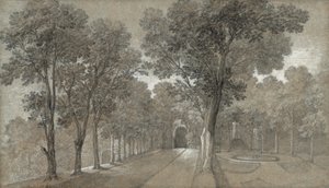 Veduta del parco di Arcueil da Jean Baptiste Oudry