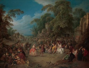 La fiera di Bezons, ca. 1733