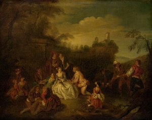 Il Dono dei Pescatori da Jean Baptiste Pater