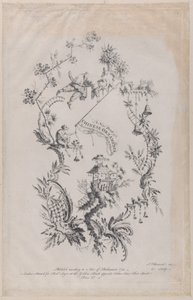 Un nuovo libro di ornamenti cinesi. Inventato e inciso da J. Pillement, 1755