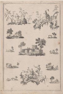 Ornamenti cinesi da Jean Baptiste Pillement