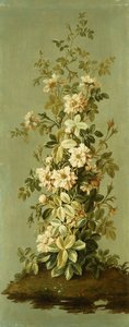 Pannelli decorativi con fiori da Jean Baptiste Pillement