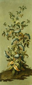Pannelli decorativi con fiori da Jean Baptiste Pillement