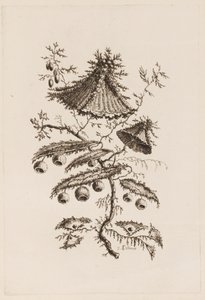 Ramo di fiori, da "Fleures Persannes" da Jean Baptiste Pillement