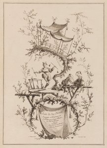 Pagina del titolo, "Suite de Jeu Chinois"