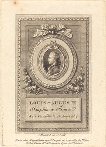 Louis-Auguste, Delfino di Francia da Jean Baptiste Raphael Urbain Massard