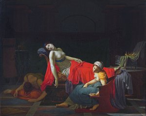 Morte di Cleopatra da Jean Baptiste Regnault