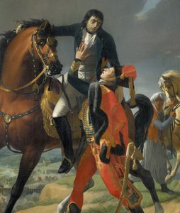 Morte del generale Louis Charles Antoine Desaix alla battaglia di Marengo il 14 giugno 1800 da Jean Baptiste Regnault