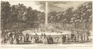 Il Bacino di Encelade da Jean Baptiste Rigaud