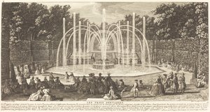 Le Tre Fontane da Jean Baptiste Rigaud