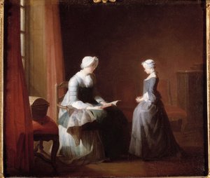 Buona educazione da Jean Baptiste Simeon Chardin