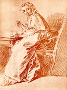 Signora a colazione